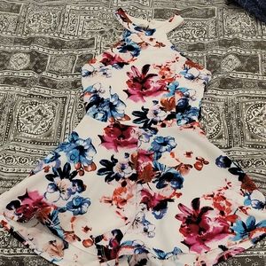 Flowy flower romper